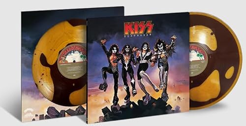 KISS Destroyer Liquid Filled Die Cut Jacket Collectors Edition, LP Record Vinyl - KISS (Discos de Vinil)