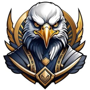 2 adesivos de vinil Eagle Warrior - Adesivos removíveis à prova d'água para carro, caminhão, para-choque, laptop, motocicleta - Adesivo decorativo inspirado em tribal (Z032) (Discos de Vinil)