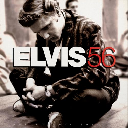Elvis 56 - Limited 180-Gram Crystal Clear & Black Marble Colored Vinyl - Elvis Presley (Discos de Vinil)