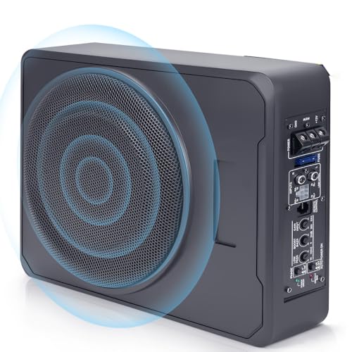 Subwoofer Automotivo, 11-15V, Caixa Ativa, Caixa Ativa Amplificada Subwoofer Slim 150w, Caixa de Som Automotivo e Alto Falante (Equipamentos)