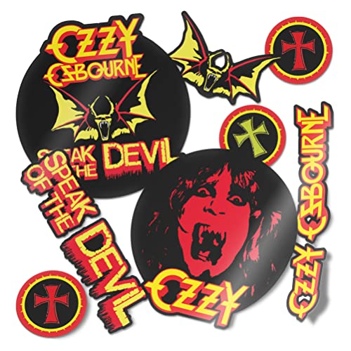 Desert Cactus Ozzy Osbourne Adesivo Folha Decalque Vinil Laptop Garrafa de Água Carro Scrapbook (Tipo 2 V6) (Discos de Vinil)