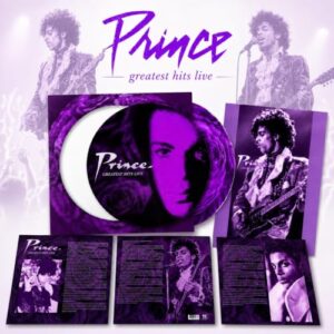 Prince - Greatest Hits Live - Limited Picture Vinyl Edition, Die - Cut Sleeve with A3 Poster & 2pp Insert - Live Broadcast Recordings from Tokyo Dome (1990), Maracanã Stadium (1991), and Glam Slam - Prince (Discos de Vinil)