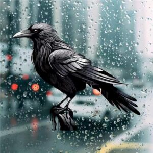 Adesivo 3D Black Crow para carro, vinil, impermeável, 12 cm, conjunto de 2 peças, para para-choques, laptops, vidro e paredes #A048A (Discos de Vinil)