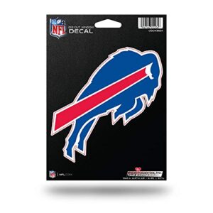 Rico Industries Decalque de vinil recortado NFL Buffalo Bills, 12,7 cm x 17,8 cm (Discos de Vinil)