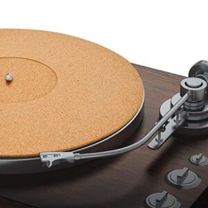 Tapete de cortiça para toca-discos de vinil LP (3 mm) | Tapete para toca-discos com suporte de som acústico audiófilo de alta fidelidade | Tapete deslizante para toca-discos ajuda a reduzir o ruído (Equipamentos)