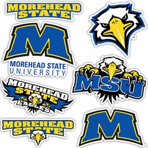 Desert Cactus Morehead State University Adesivos MSU Eagles Vinil Decalques Laptop Garrafa de Água Carro Scrapbook T2 (Tipo 2) (Discos de Vinil)