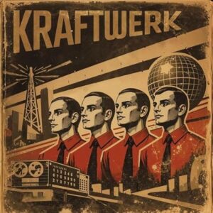 Live In The Uk 1975. Fm Radio Broadcast (Red Vinyl) (LP) (Ltd) [Analog] - Kraftwerk (Discos de Vinil)