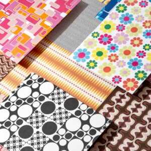 Roylco Papel retrô Pop Craft (Discos de Vinil)
