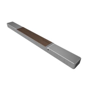 Klipsch Flexus Core 300 5.1.2 Canal alimentado por Onkyo Bluetooth Sound Bar com correção Dirac Live Room, Dolby Atmos e graves sintonizados personalizados - nogueira (Equipamentos)