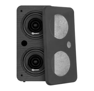 Taramps Caixa de Som Residencial TH 505.2 Passiva 2 ohms Cor Preto Ebano 500 Watts Salas de Estar Espaços Gourmet Estabelecimentos Comerciais Home Theater (Equipamentos)