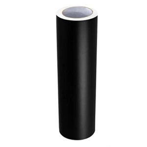 Adesivo Vinilico Preto Decorativo Envelopamento Moveis Geladeira Fogão Armario 5m x 50cm (Discos de Vinil)
