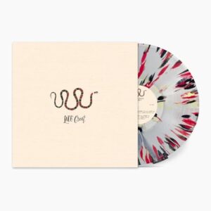 Late Great - Clear with Red, Black & Beige Splatter - Laura Stevenson (Discos de Vinil)