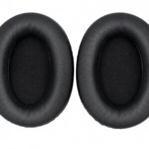 Almofadas Espumas de Reposição Compativel com Edifier W600 e W600BT | Renove seu Headset com Earpads GeekPads, Mais Conforto, Excelente Acabamento e Fácil Instalação (Preto) (Equipamentos)