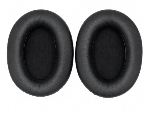 Almofadas Espumas de Reposição Compativel com Edifier W600 e W600BT | Renove seu Headset com Earpads GeekPads, Mais Conforto, Excelente Acabamento e Fácil Instalação (Preto) (Equipamentos)