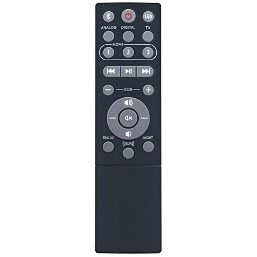 Suporte de controle remoto de barra de som de substituição para sistema de alto-falantes Klipsch RSB-11 RSB-14 1063117 1063120 Home Theater Sound Bar (Equipamentos)