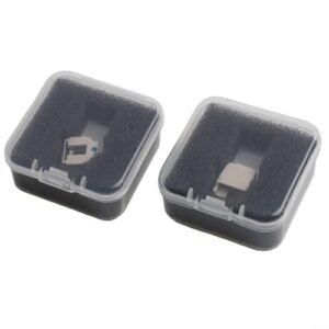 2 peças ATN3600L Stylus de substituição para toca-discos Audio Technica - Agulha cônica para toca-discos AT-LP60 LP60X USB BT peças brancas (Equipamentos)