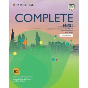 Complete First Wb W/O Ans W/Audio 3Ed - Varios Autores (Equipamentos)