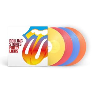 Forty Licks[180g Transparent Multicolor 4 LP] - The Rolling Stones (Discos de Vinil)