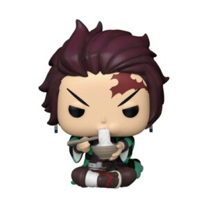 Funko Animation: Demon Slayer - Tanjiro w/Noodles (Discos de Vinil)