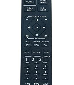 Controle remoto de substituição RM-DX220 adequado para Sony Disc Player CD Changer CDP-CX235 CDP-CX220 CDP-CX220 CDP-CX205 (Equipamentos)
