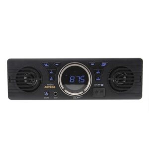 Rádio de Carro Estéreo Alto-Falante Host Áudio MP3 BT com Suporte a Música Chamada Digital FM USB AUX Cartão TF (Equipamentos)