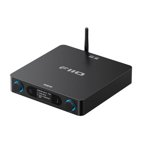 FiiO Receptor de áudio BR15 R2R Bluetooth 6.0 de alta resolução com QCC5181, aptX Lossless e LDAC, R2R DAC de 24 bits, entrada USB/óptica/coaxial, saída RCA/XLR, atualização HiFi sem fio para áudio (Equipamentos)