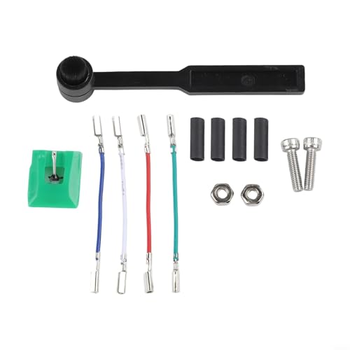 Caneta de substituição para toca-discos AudioTechnica ATLP120USB com escova e kit de acessórios para fácil configuração (Equipamentos)