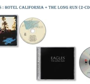 Hotel California + The Long Run - by EAGLES [2-CD Pack] - EAGLES (CDs)