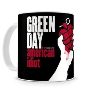 Caneca Green Day American Idiot I 330 ml (CDs)