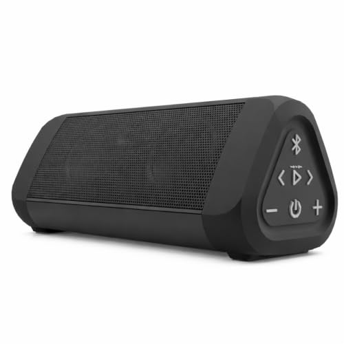 Alto-falante OontZ Ultra Bluetooth, alto-falante portátil sem fio Bluetooth 5.0, 14 watts, alcance Bluetooth de até 30 metros, alto-falante Bluetooth portátil à prova d'água IPX7 (preto) (Equipamentos)