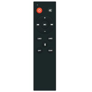 Controle remoto de substituição aplicável para alto-falante Edifier Bookshelf S1000MKII (Equipamentos)