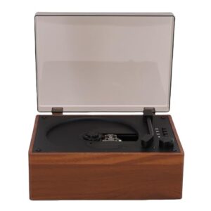 ASHATA Leitor de CD Vintage Bluetooth 5.1, Portatil Retro Com (Equipamentos)