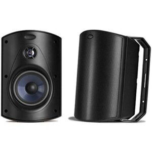Polk Audio Atrium 4 - Par de caixas acústicas outdoor All Weather 100w Preto (Equipamentos)