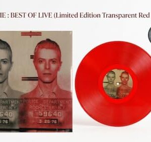 Best Of Live Limited Edition Transparent Red - by DAVID BOWIE (Vinyl) - DAVID BOWIE (Discos de Vinil)
