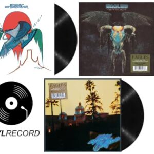 On The Border + One Of These Nights + Hotel California (Eagles 1974-1976 Remaster 180 gram Collection Vinyl - 3 Pack) - Eagles (Discos de Vinil)