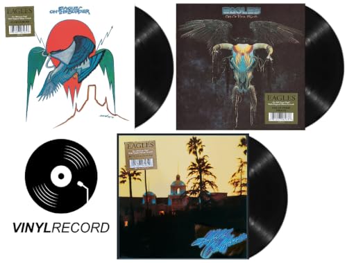 On The Border + One Of These Nights + Hotel California (Eagles 1974-1976 Remaster 180 gram Collection Vinyl - 3 Pack) - Eagles (Discos de Vinil)