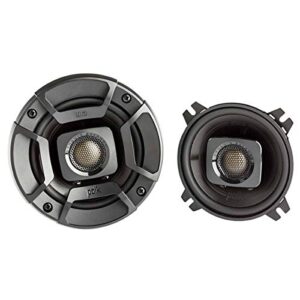 POLK AUDIO Alto-falantes coaxiais DB402 DB+ Series 10 cm com certificação marítima, preto (Equipamentos)