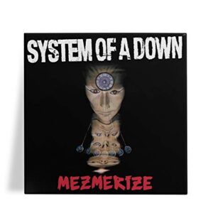 Azulejo Decorativo System of a Down Mezmerize 15x15 (Discos de Vinil)