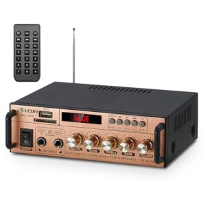 VD-AK198E Blue-tooth Car Home 12v/220v Power Amplifier Blue-toothreceiver Digital Amplifier Two Extension For Karaoke Home Theater (Equipamentos)