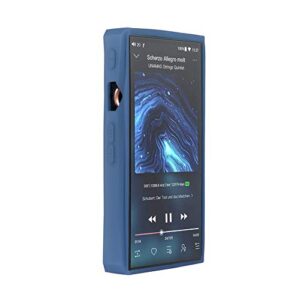 Zshion Capa para FiiO M11/FiiO M11 Pro, capa protetora de silicone macio para FiiO M11 Pro/FiiO M11 com antiarranhões à prova de choque (azul) (Equipamentos)