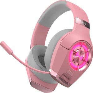HEADSET GAMER HI-RES HECATE GX OVER-EAR EDIFIER - PINK (Equipamentos)
