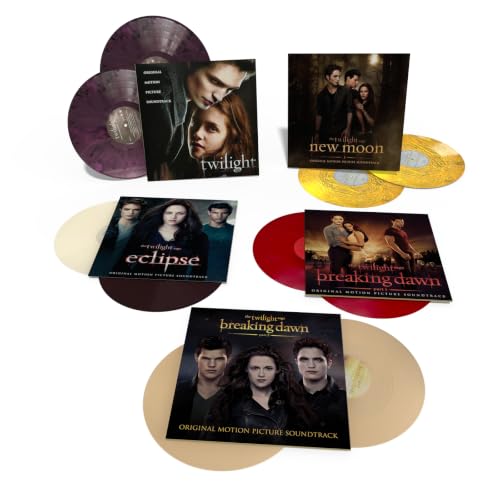 Twilight - The Complete Saga Vinyl Collection: Twilight / New Moon / Eclipse / Breaking Dawn / Breaking Dawn Part 2 - Twilight (Discos de Vinil)