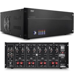 Pyle PYLE PT8000CH Suporte em rack 8000-Watt 8 canais amplificador estéreo/mono (Equipamentos)