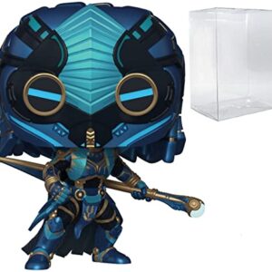 POP Marvel: Pantera Negra: Wakanda Forever - Okoye (Anjo da Meia-noite) Boneco de vinil Funko (com capa protetora compatível), multicolorido, 9,5 cm (Discos de Vinil)
