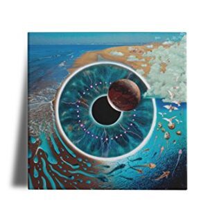 Azulejo Decorativo Pink Floyd Pulse 15x15 (Discos de Vinil)