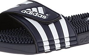 adidas Sandália masculina Adissage Comfort Slide (Discos de Vinil)