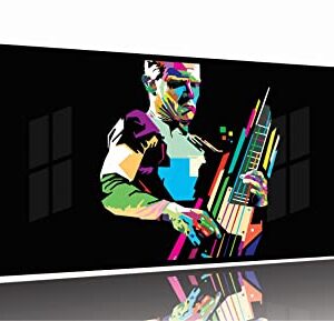 Quadro decorativo Red Hot Chili Peppers - 130x60 (Discos de Vinil)