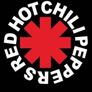 Pyramid America - Pôster de impressão artística com logotipo Red Hot Chili Peppers 91 x 60 cm (Discos de Vinil)