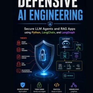 Defensive AI Engineering: Secure LLM Agents and RAG Apps using Python, LangChain, and LangGraph - Vensar, Drelor (CDs)