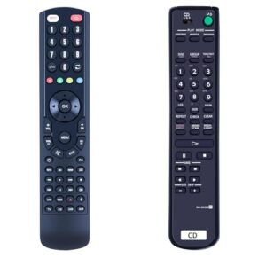 Controle remoto de substituição RM-DX220 adequado para Sony Disc Player CD Changer CDP-CX235 CDP-CX220 CDP-CX220 CDP-CX205 (Equipamentos)